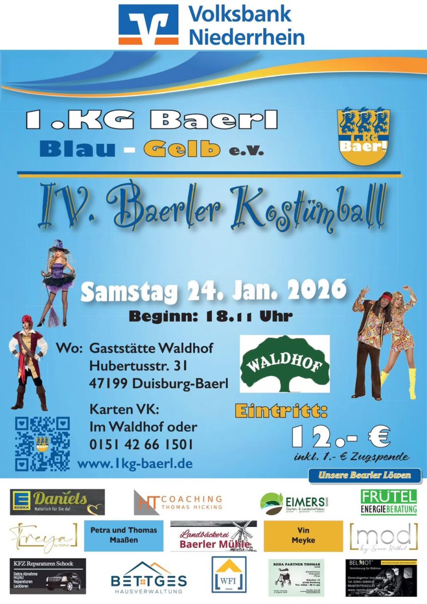 Kostümball 2026 im Waldhof